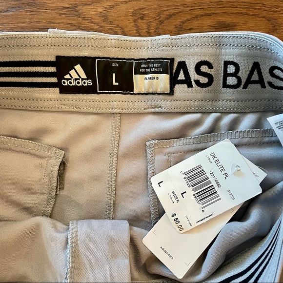 Adidas Men’s Baseball Pants Diamond King Elite NWT - Picture 5 of 6